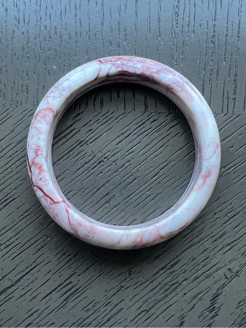 Raw Cinnabar hard bangle SIZE 62.8mm